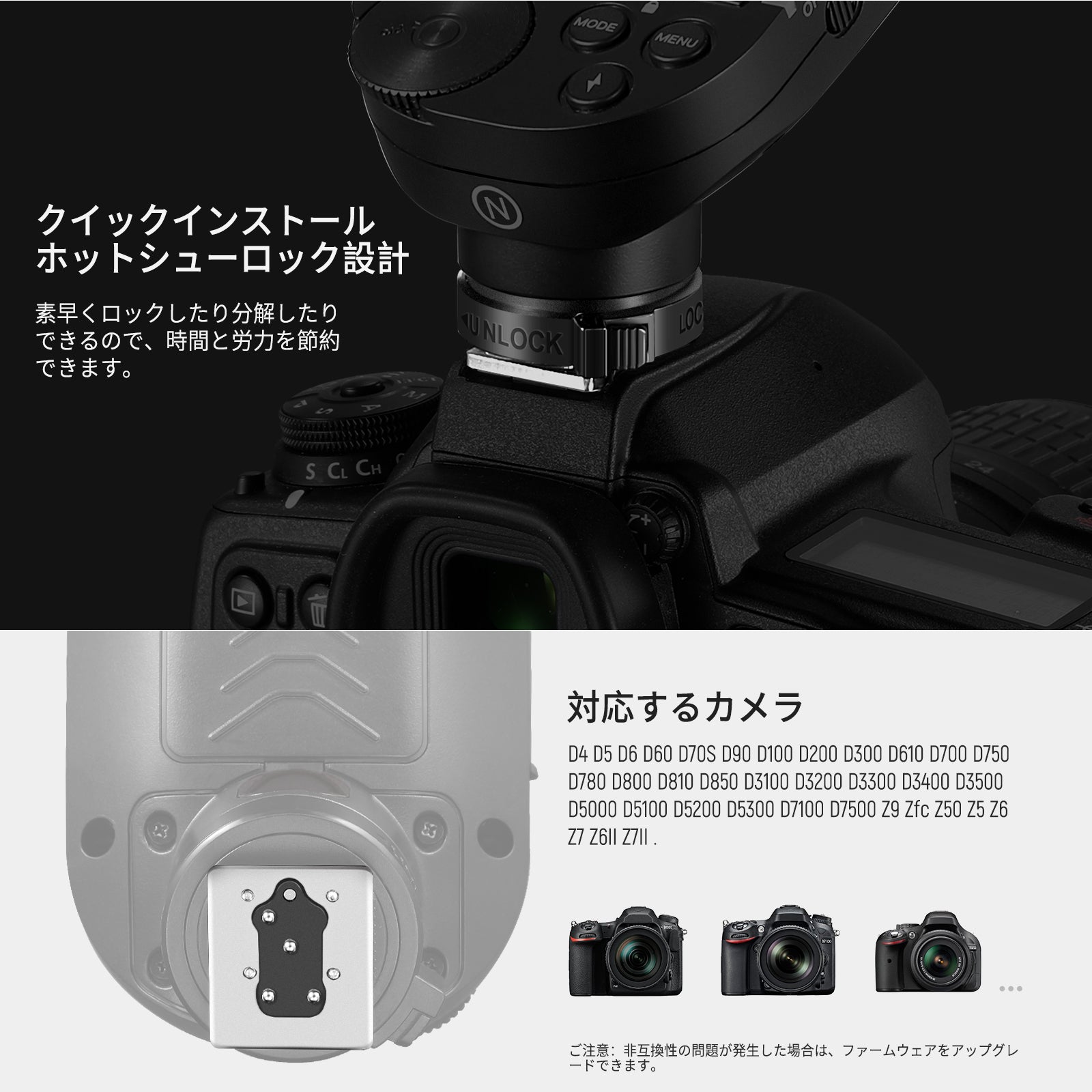 NEEWER アップグレード版 QPRO-N TTL 無線フラッシュトリガー – NEEWER.JP