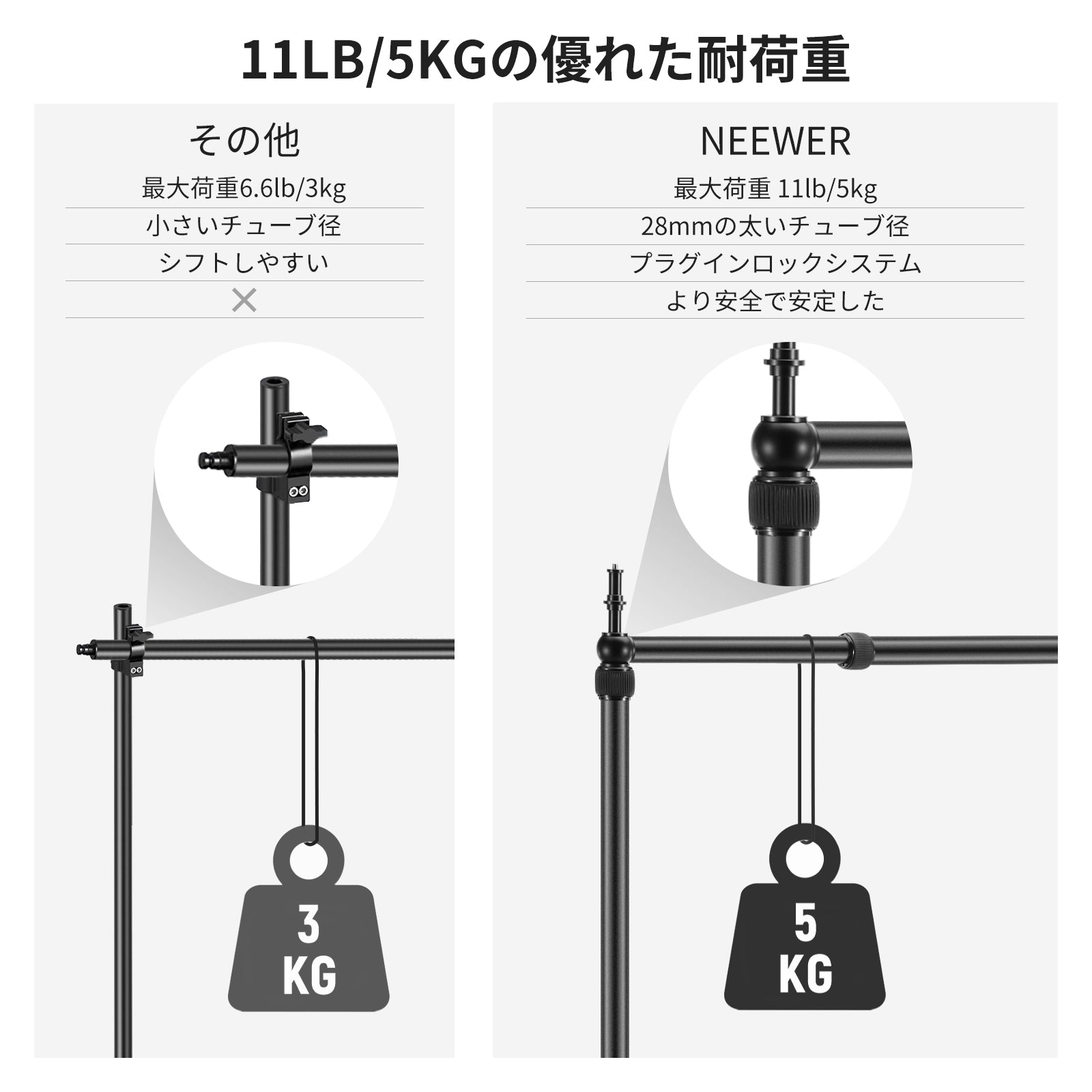 NEEWER NK002 カメラデスクマウントスタンド – NEEWER.JP