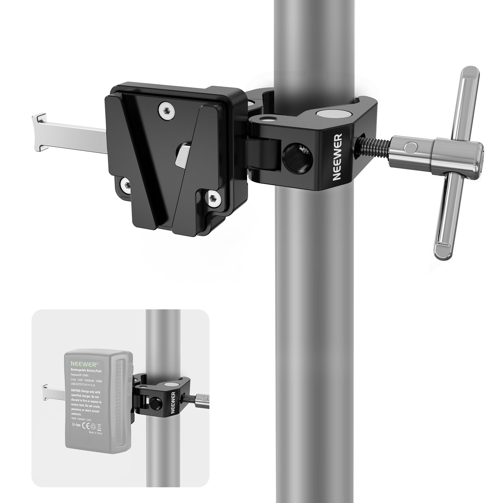 NEEWER PS006 ミニVマウントバッテリープレート – NEEWER.JP