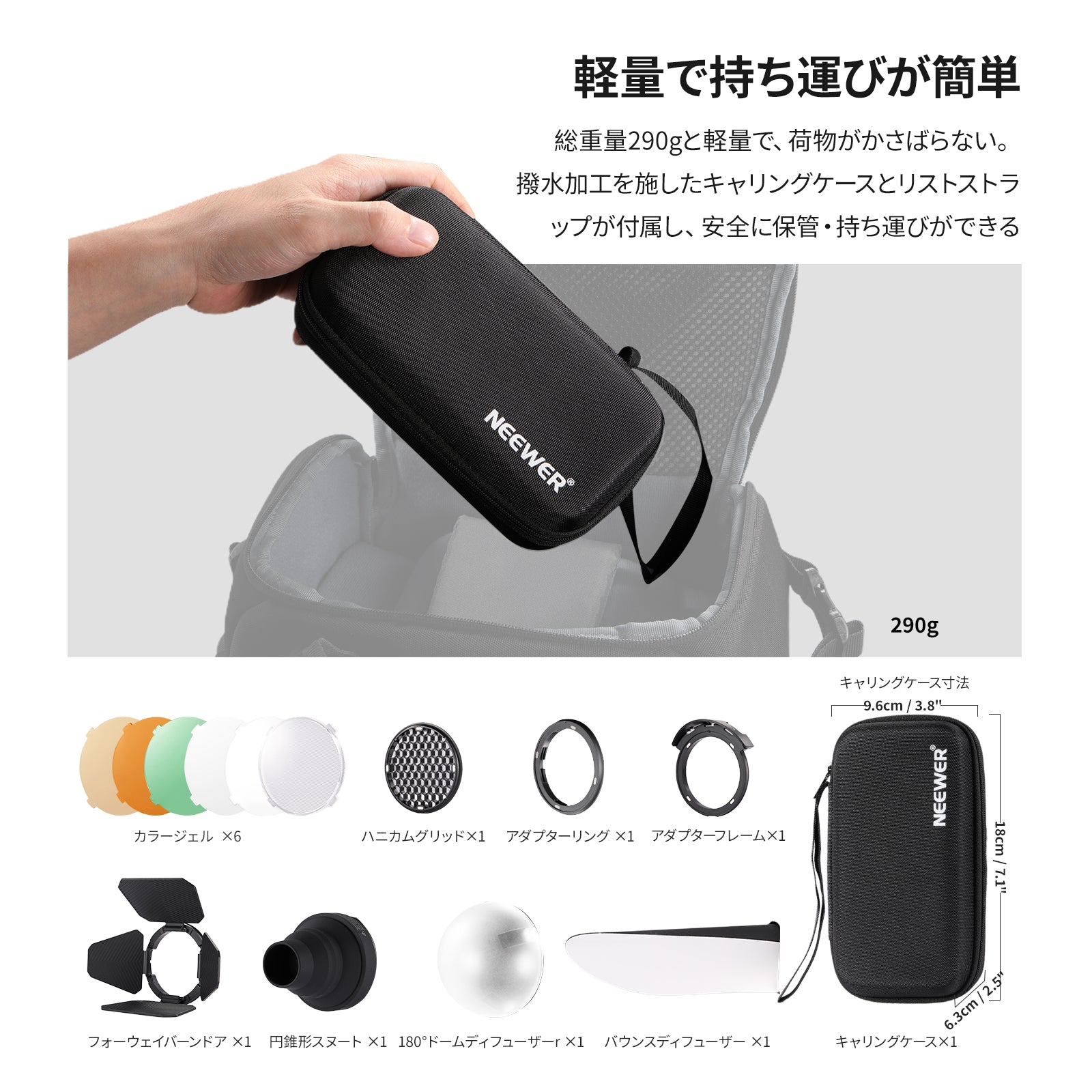 NEEWER CRM2 マグネット式 アクセサリーセット – NEEWER.JP