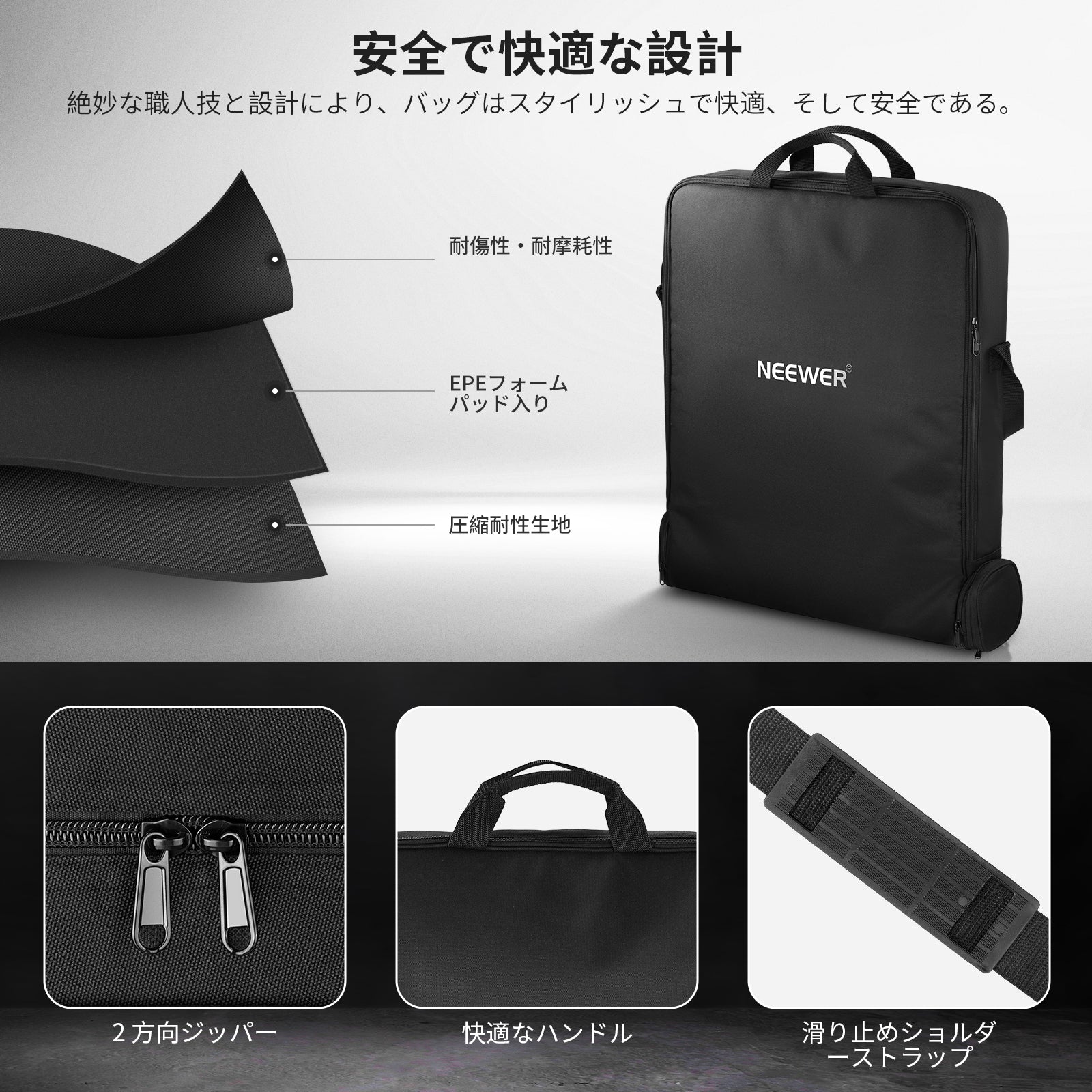 NEEWER RU-009 18インチリングライトキャリングケース – NEEWER.JP