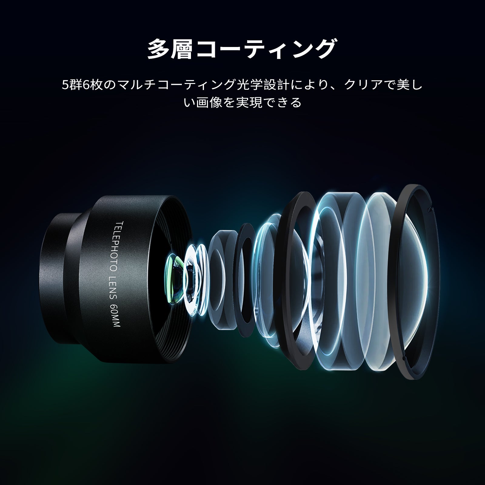 NEEWER LS-41 60mm HD望遠レンズ 17mmスレッド付き – NEEWER.JP