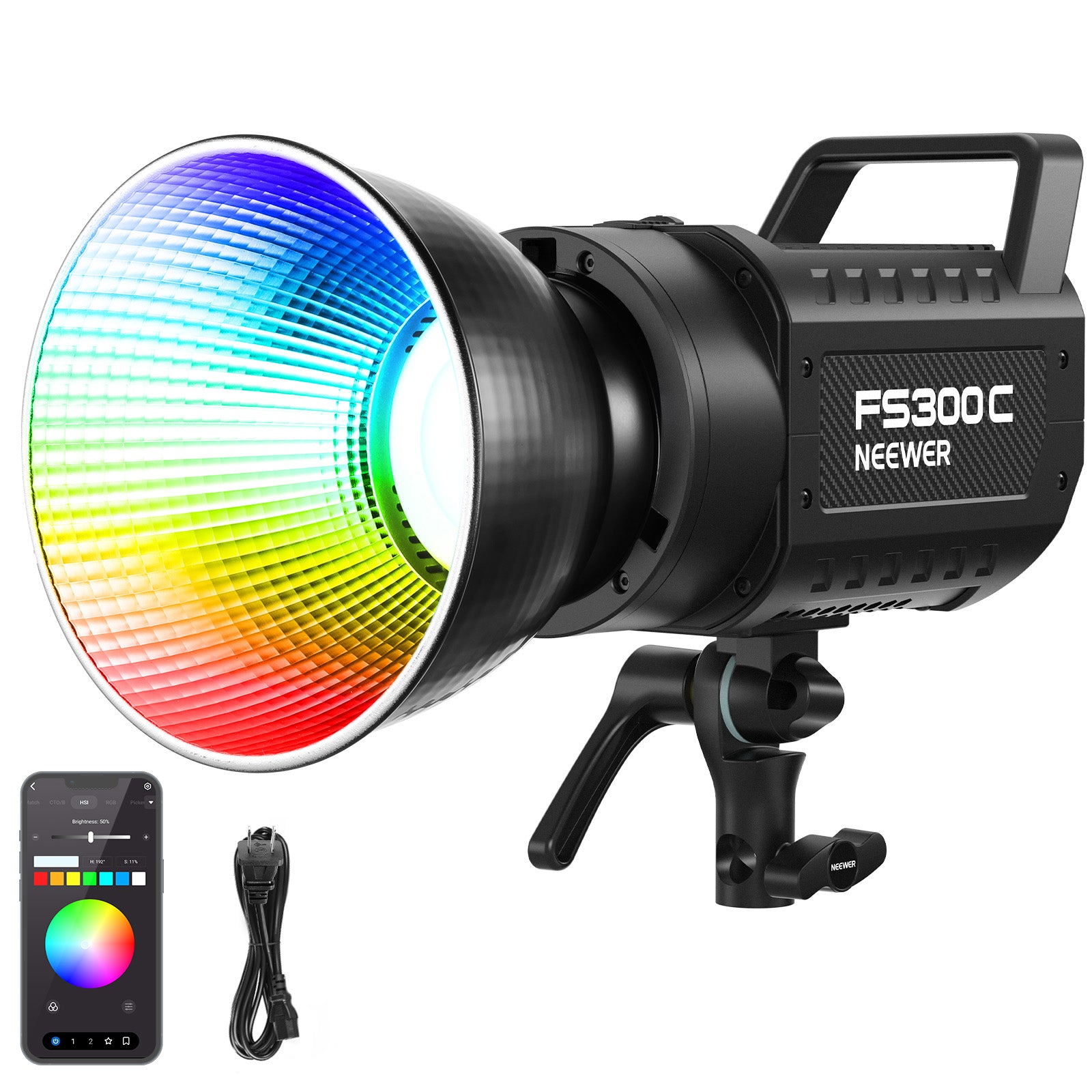 NEEWER FS300C 300W RGB LEDビデオライト – NEEWER.JP