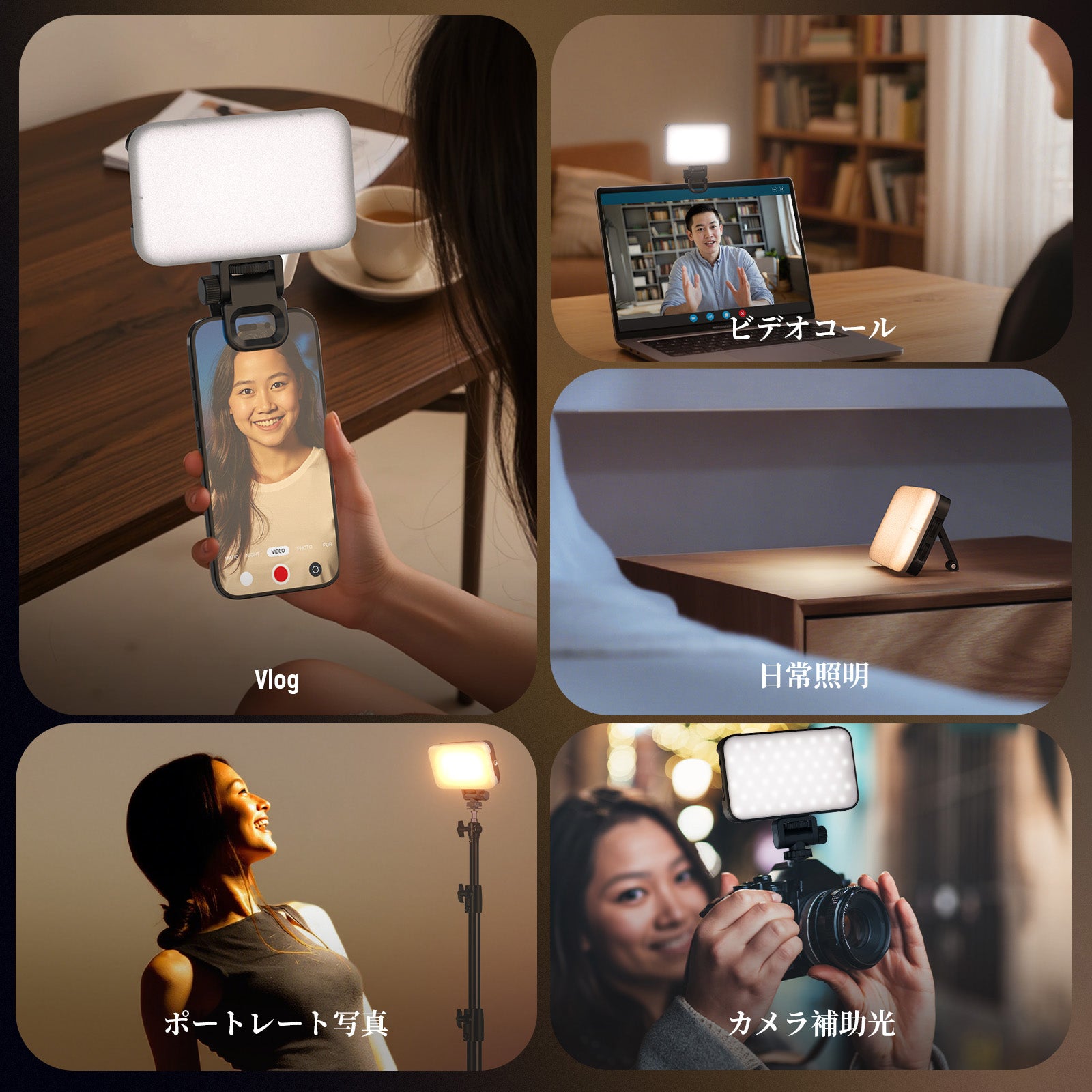 NEEWER ENTRY LEVEL VERSION N15 クリップ式 スマホ自撮りライト