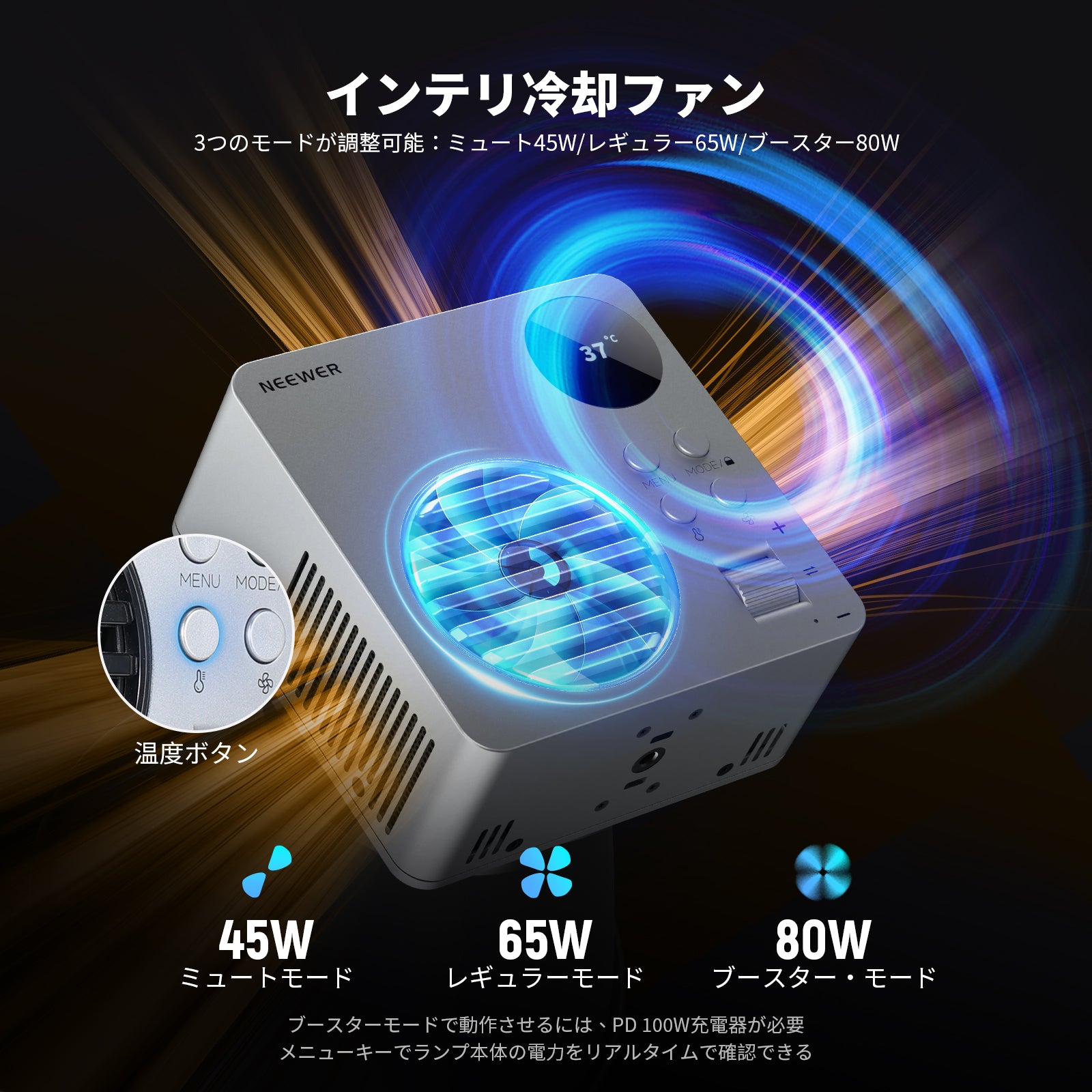 NEEWER HB80C 80W RGBWW LEDビデオライト – NEEWER.JP
