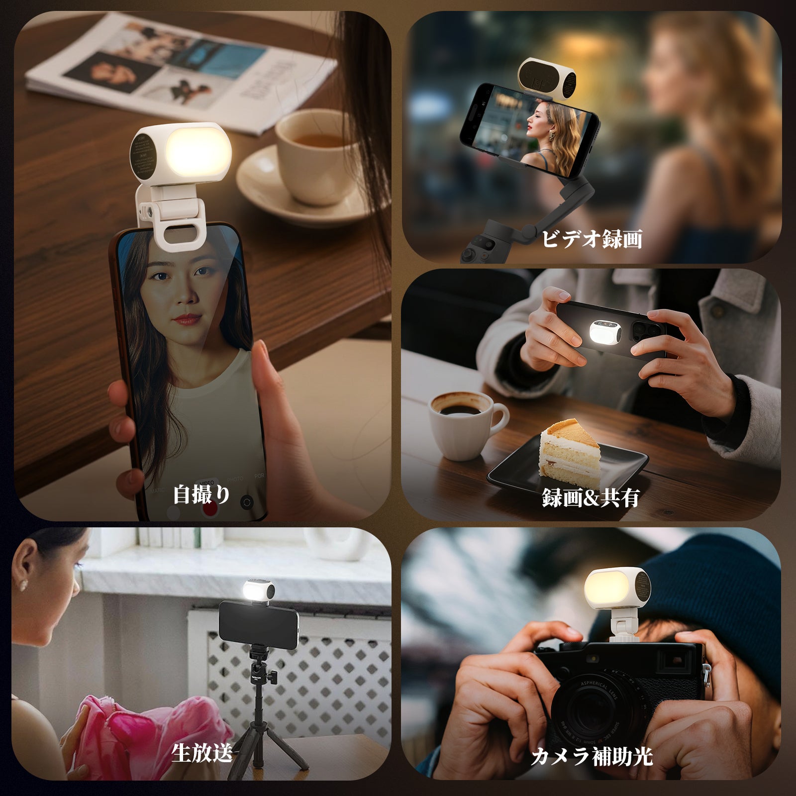 NEEWER BASICS NL40B マグネット式 自撮りライト – NEEWER.JP