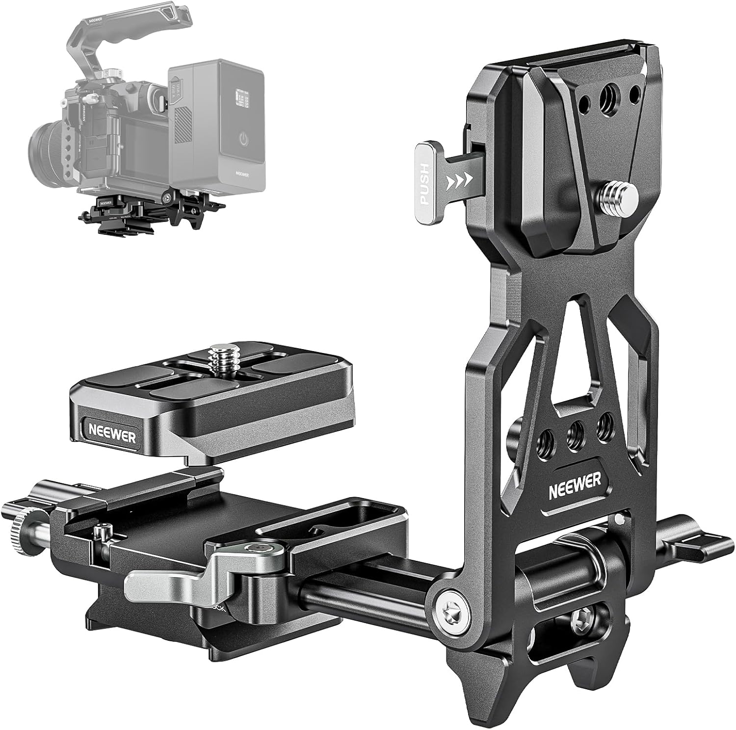 Besview モニター バッテリーマウント付き Besview モニター バッテリーマウント付き Besview モニター