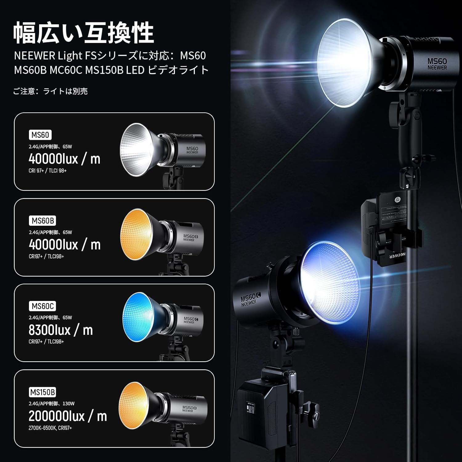 NEEWER PS008 K2 Vマウントバッテリープレート MSシリーズ用 – NEEWER.JP