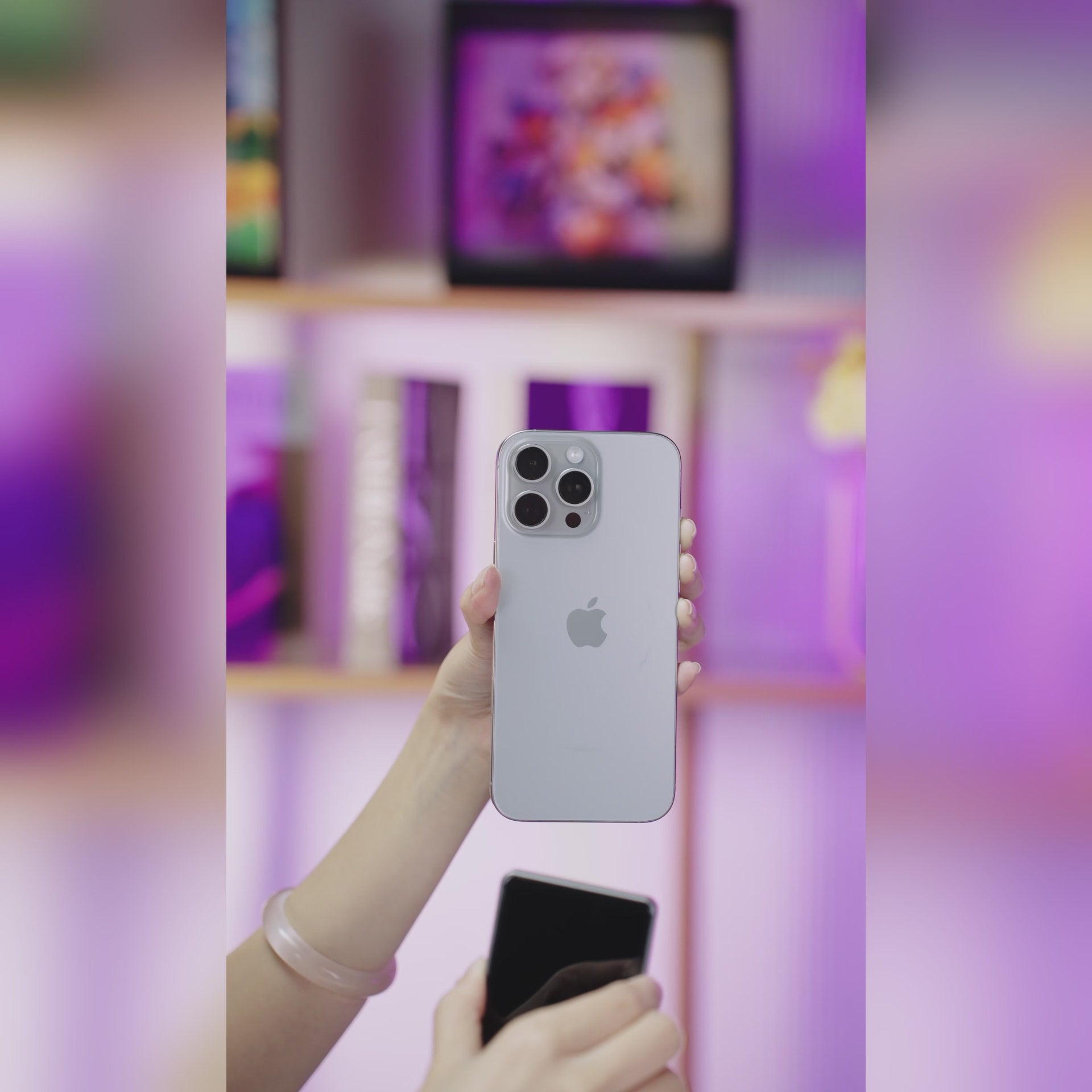 NEEWER BASICS F4B 10cm マグネット式 スマホ用自撮り モニター