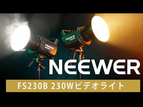 NEEWER FS230B 230Wビデオライト – NEEWER.JP