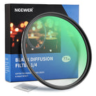 Neewer Black Diffusion 1/4 Filter Dream Cinematic Effect Camera Filter