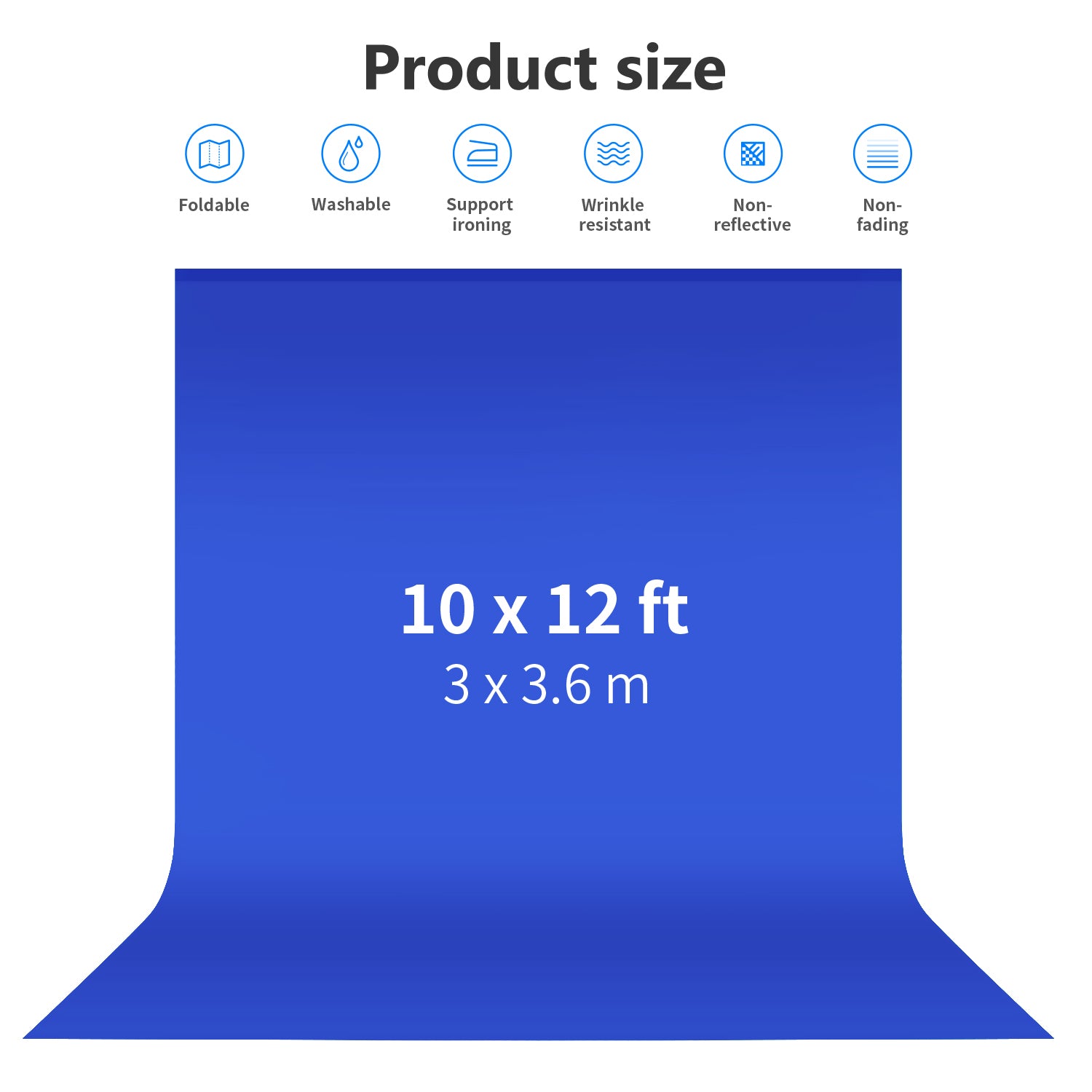 NEEWER 3x3.6m 写真撮影スタジオ背景布 – NEEWER.JP