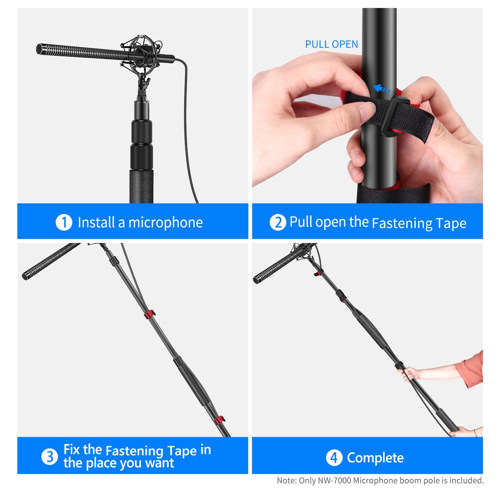 Neewer 7 点　ドラム用マイクキット　アルミ製ケース付(NW-7) Amazon | Neewer 7点 有線ドラム楽器用マイクキット バスドラム