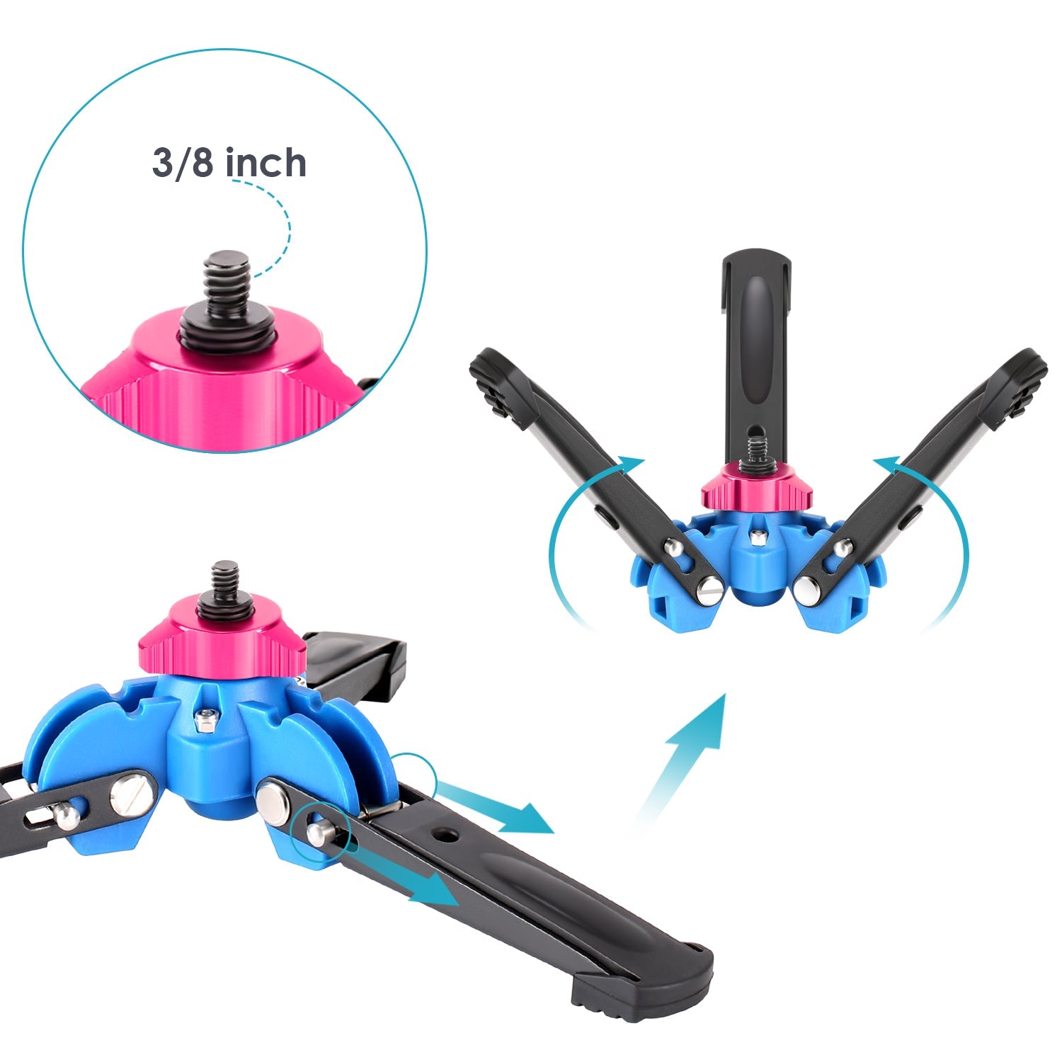 NEEWER 20-66inch/52-168cm 伸縮可能 カメラ一脚 – NEEWER.JP