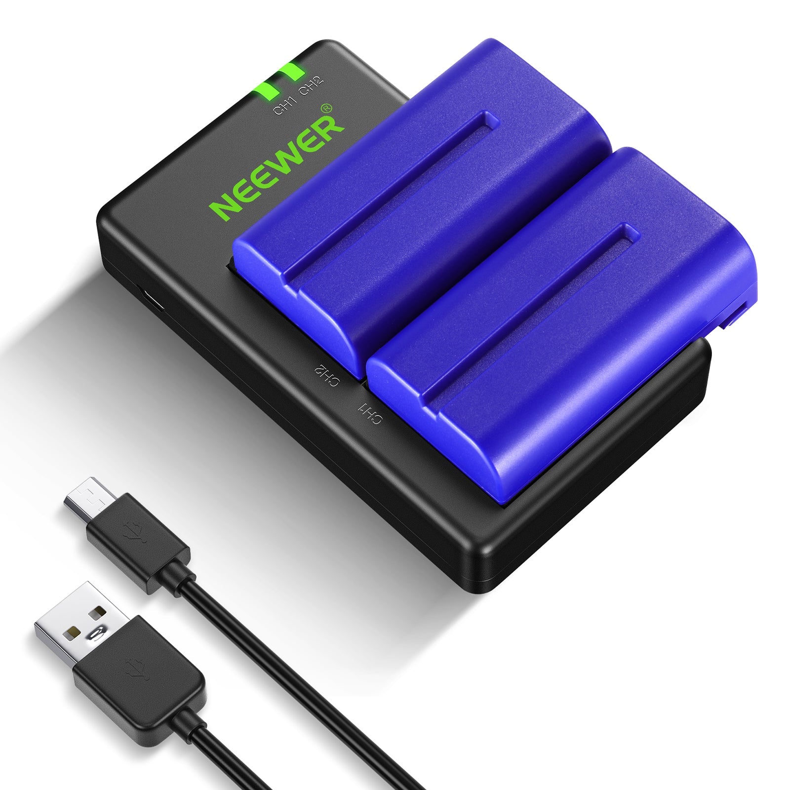 NEEWER 2個2600mAh Sony NPF550/570/530交換用リチウム電池 - NEEWER – NEEWER.JP