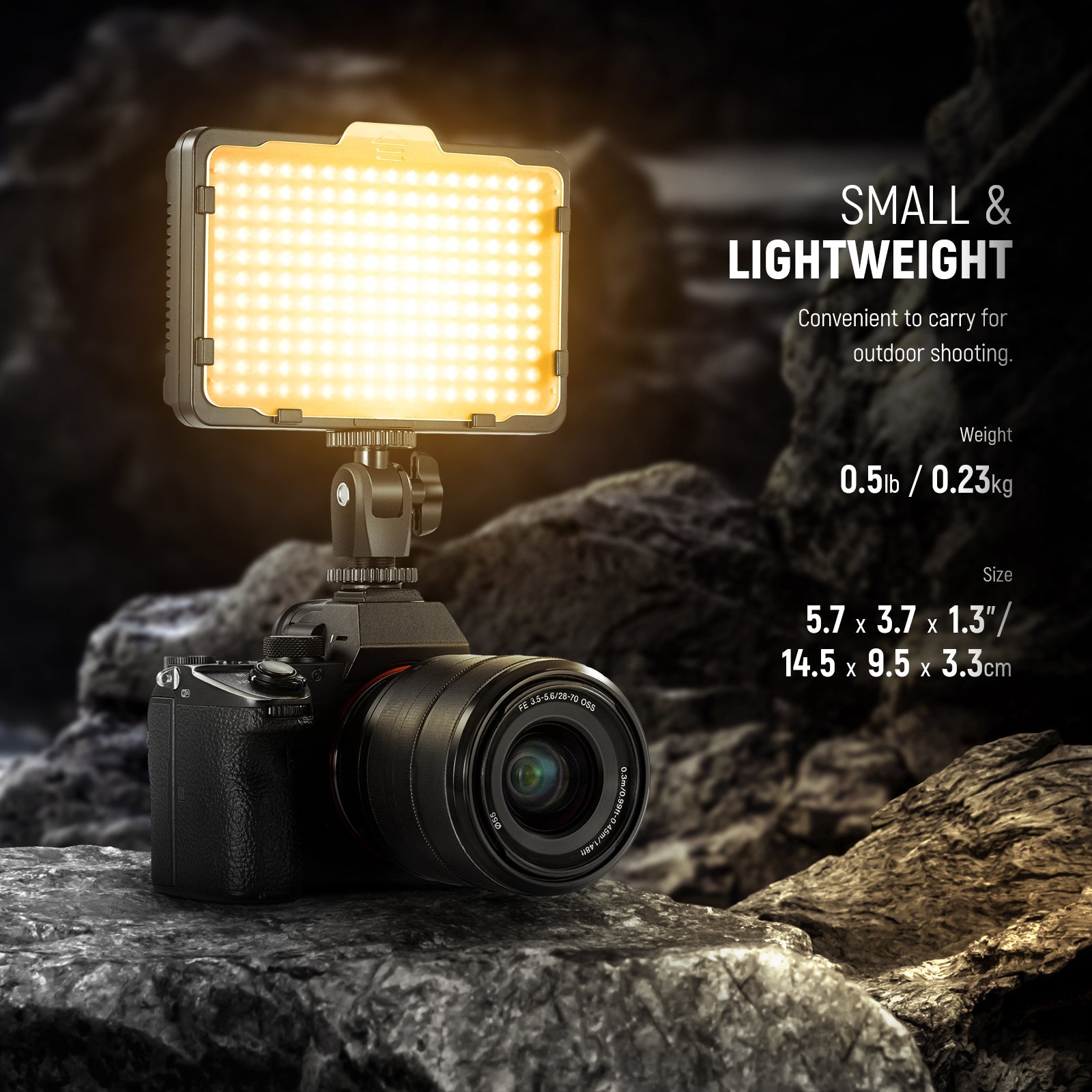 neewerビデオライト調光可能LED照明 NEEWER 調光176 LEDビデオライトキット – NEEWER.JP