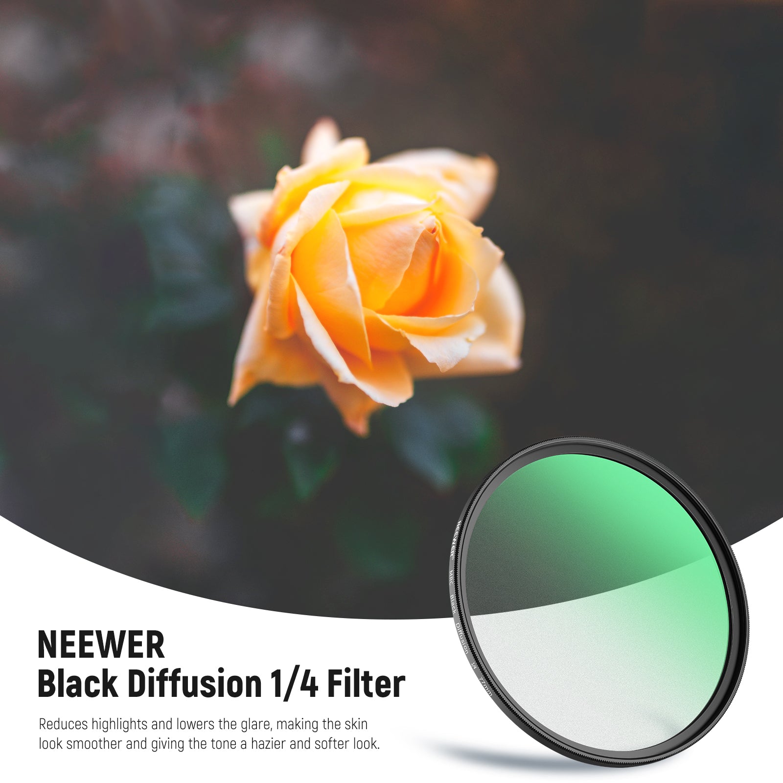 NEEWER ブラックミスト 1/4 フィルター-NEEWER – NEEWER.JP